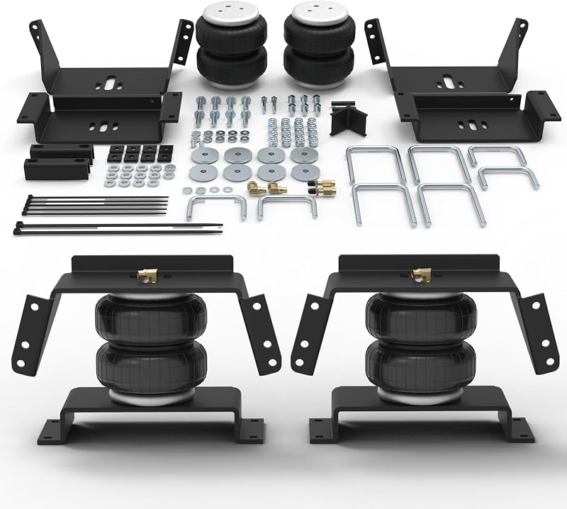 DEEAGLE Air Bags Suspension Kit for F150 F250 F350, Dodge Ram 150025003500 | Fit 1969-2004 Ford F-250 F-350, 1975-1996 Ford F-150, 1994-2002 Dodge Ram 1500 2500 3500, 57215 Rear Airbags for 5000lbs