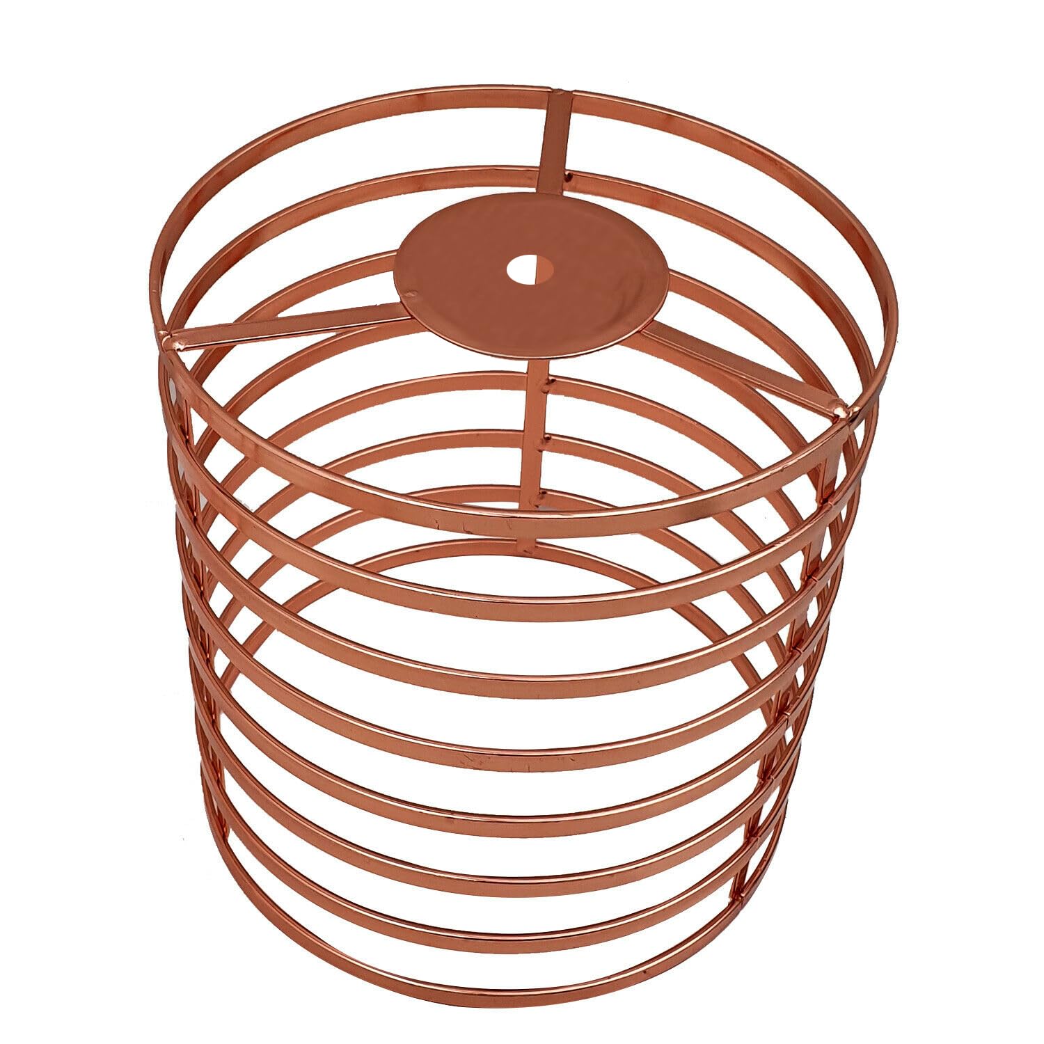 LEDSone Modern Style Rose Gold Wire Cage Pendant Lighting Ceiling Light Shade, Indoor Pendant Light Shade lamp Shade for Kitchen, Bedroom.