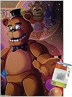 Vista 1 de Póster de pared de Five Nights at Freddy's - Pizzeria Art con alfileres