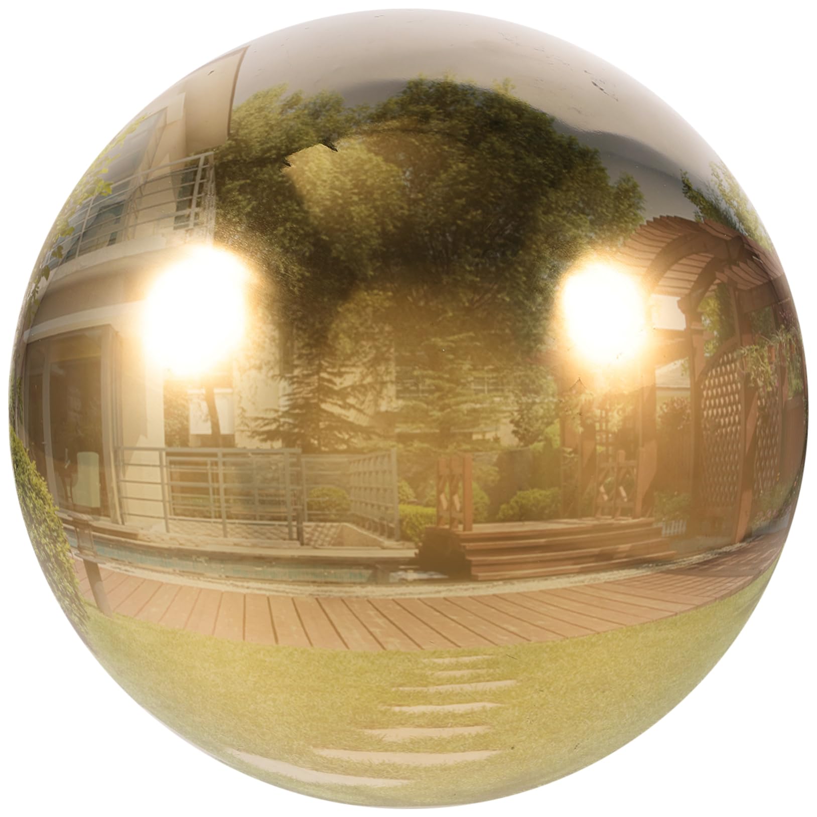 Sfera Riflettente in Acciaio Inossidabile Per Esterni Per Decorare La Cucina La Camera Da Letto E Il Giardino