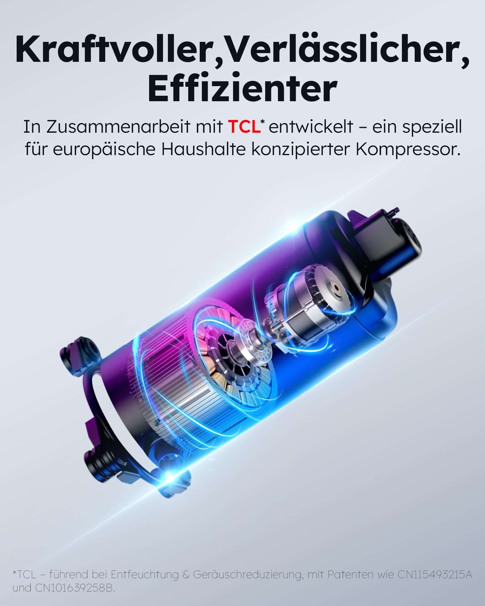 Kresico xWolei Luftentfeuchter elektrisch/24h