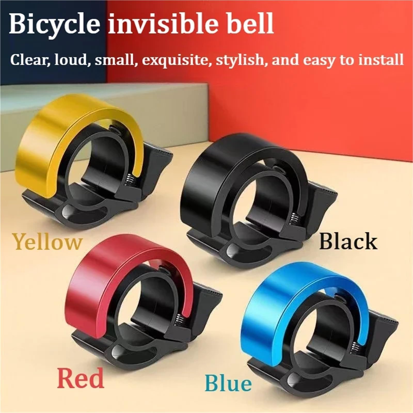 Campanello per bicicletta 5pcs Soud Uso per la sicurezza della bici Chiamata Ciclismo MTB Manubrio Corno Accessori Bici Campanello Bicicletta Camp