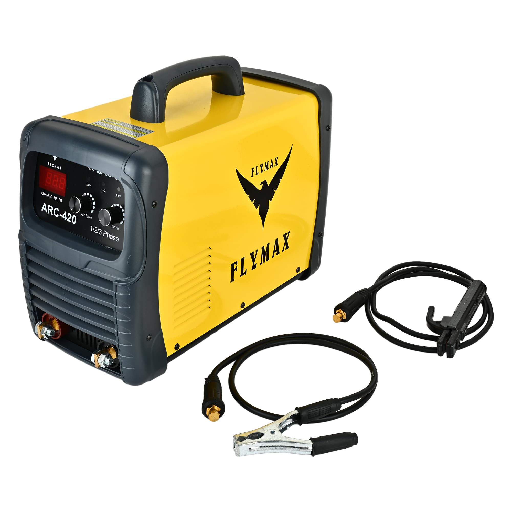 HYCO LABEL FLYMAX ARC-420 MMA Arc Welding Machine, 420 Amp, Single