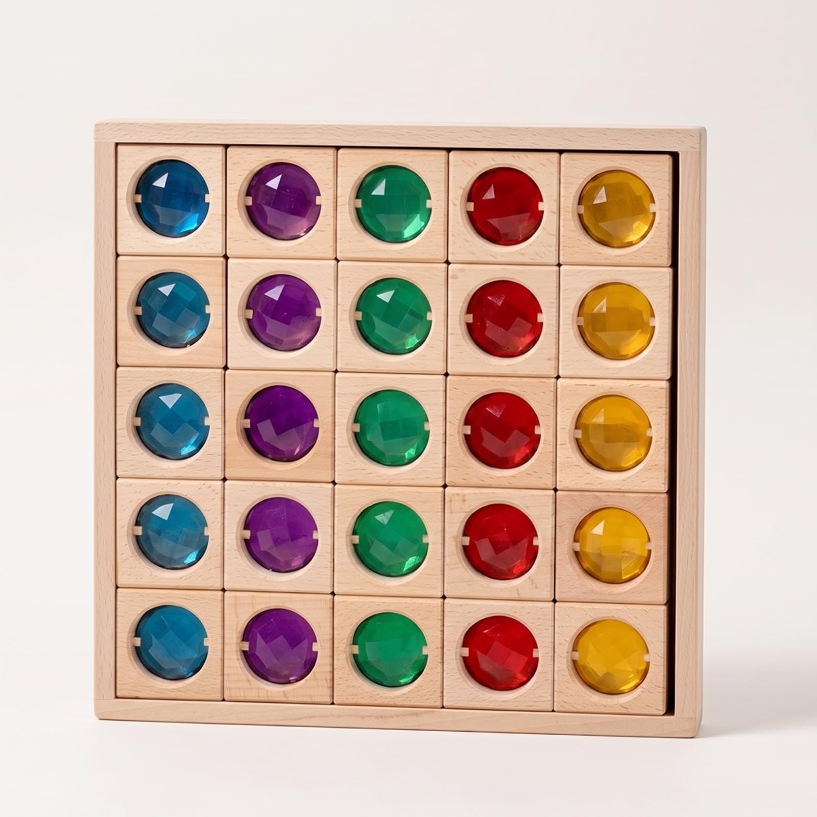 25 Piè Briques en Bois Vives | Transluci, Blocs Bois Pierres, Sensoriel, Lumineuse, Maternelle, Pits