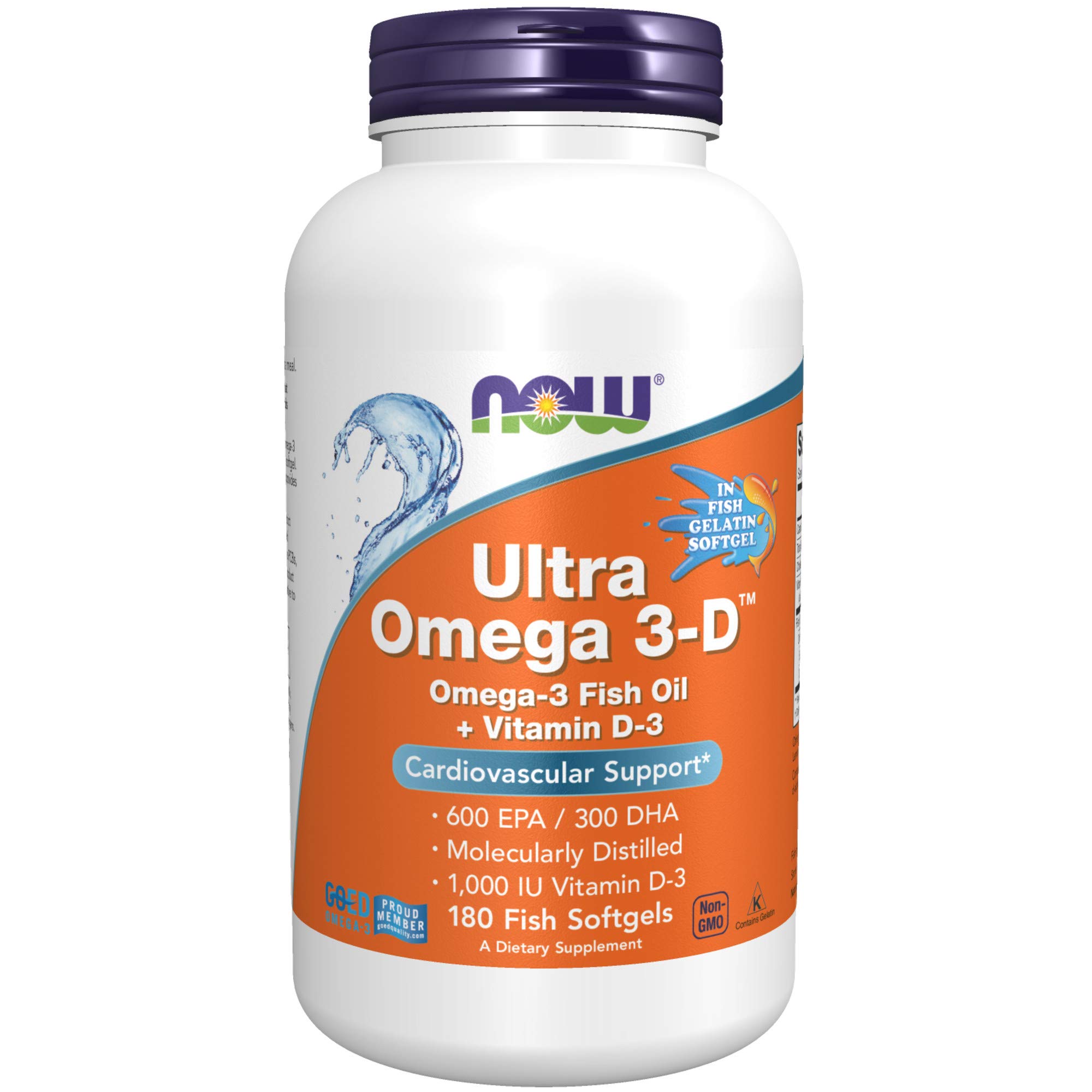 NOW Foods - Ultra Omega 3D - 180 Softgels : Amazon.com.au: Health,  Household \u0026 Personal Care
