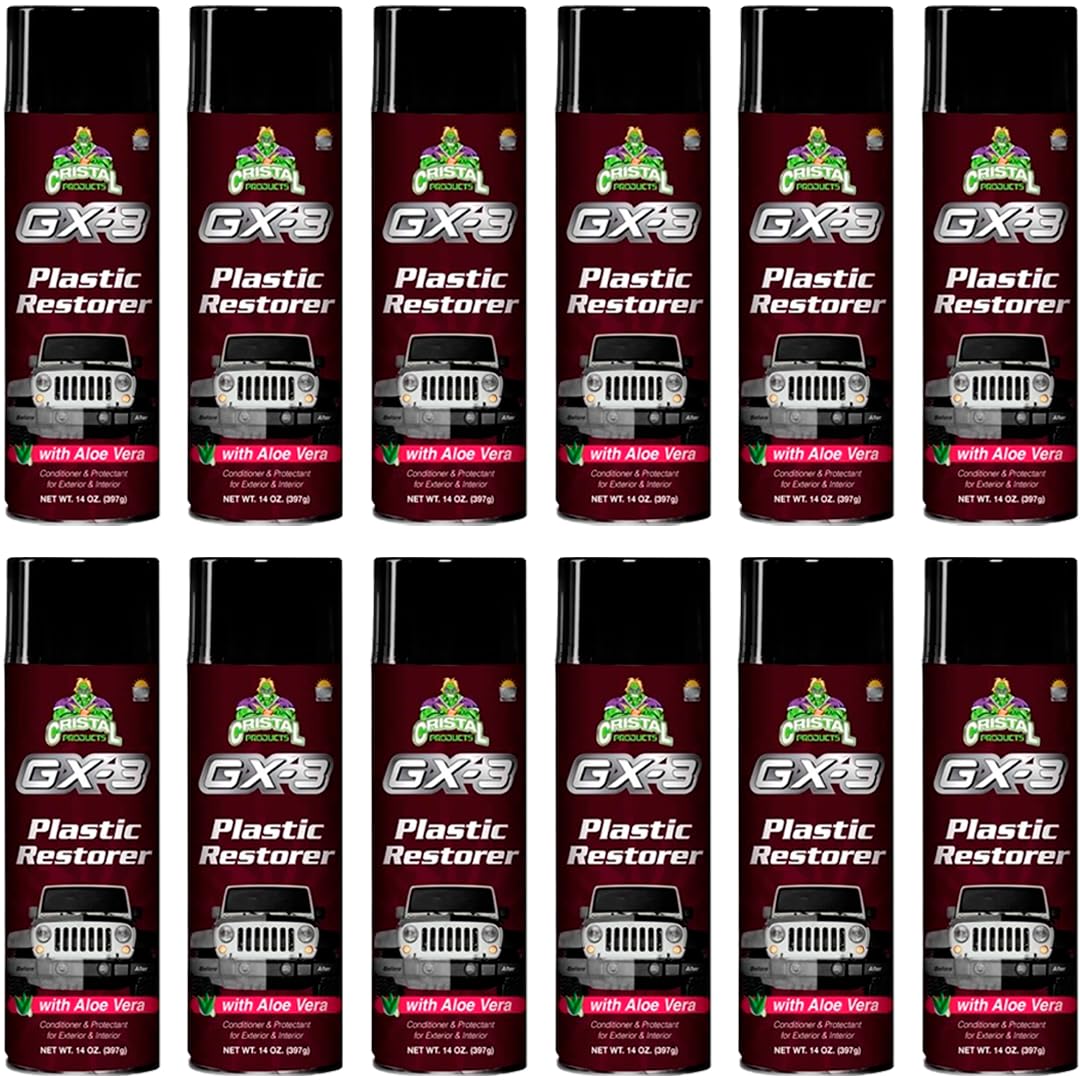 GX-3 Plastic Restorer 12-Pack