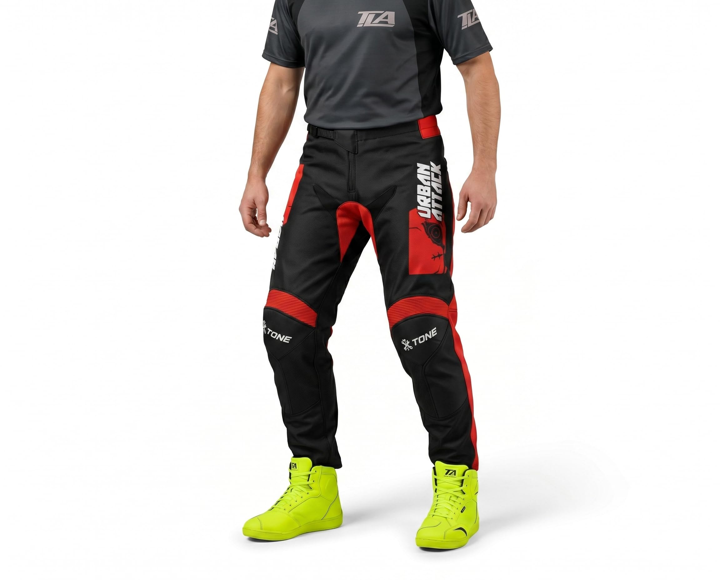 TLA T-ONE Motocross-Hose - Enduro | Motorradbekleidung | Motocross - Enduro - Quad | Herren, Damen und Kinder Motocross-Anzug