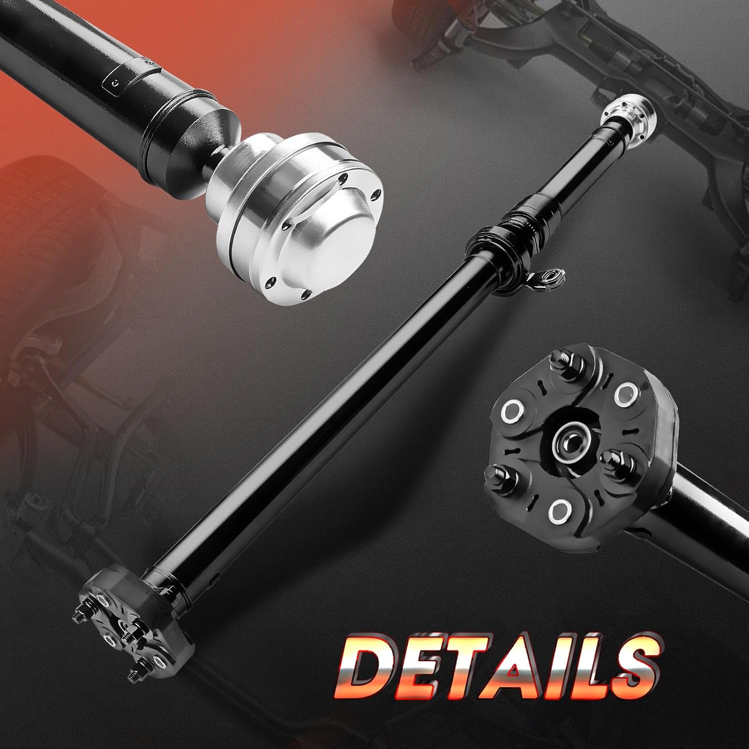 Drive Shaft Fit for Cadillac CTS 2008-2014 3.0L/3.6L AT AWD, Prop Shaft Driveshaft Assembly Rear Side Replace# 22819507