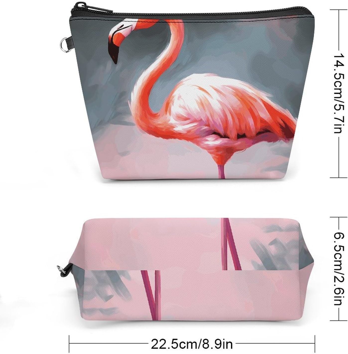 Handheld Makeup Bag, Multifunctional Storage Travel Toiletry Bag image 2
