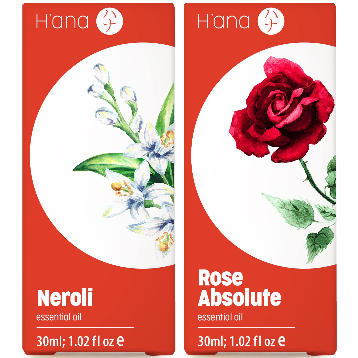 Amazon.com: Neroli Essential Oil for Skin & Rose Essential Oils
