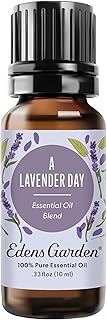 Edens Garden A Lavender Day Essential Oil Blend- 100% Pure Premium Grade, Undiluted, Natural, Therapeutic, Aromatherapy, T...