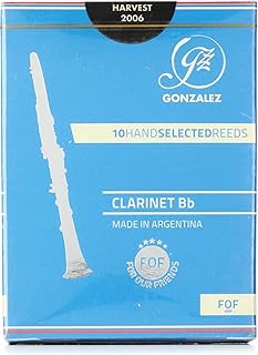 Gonzalez Reeds FOF Reeds for Bb Clarinet - 2.25 (10-pack)
