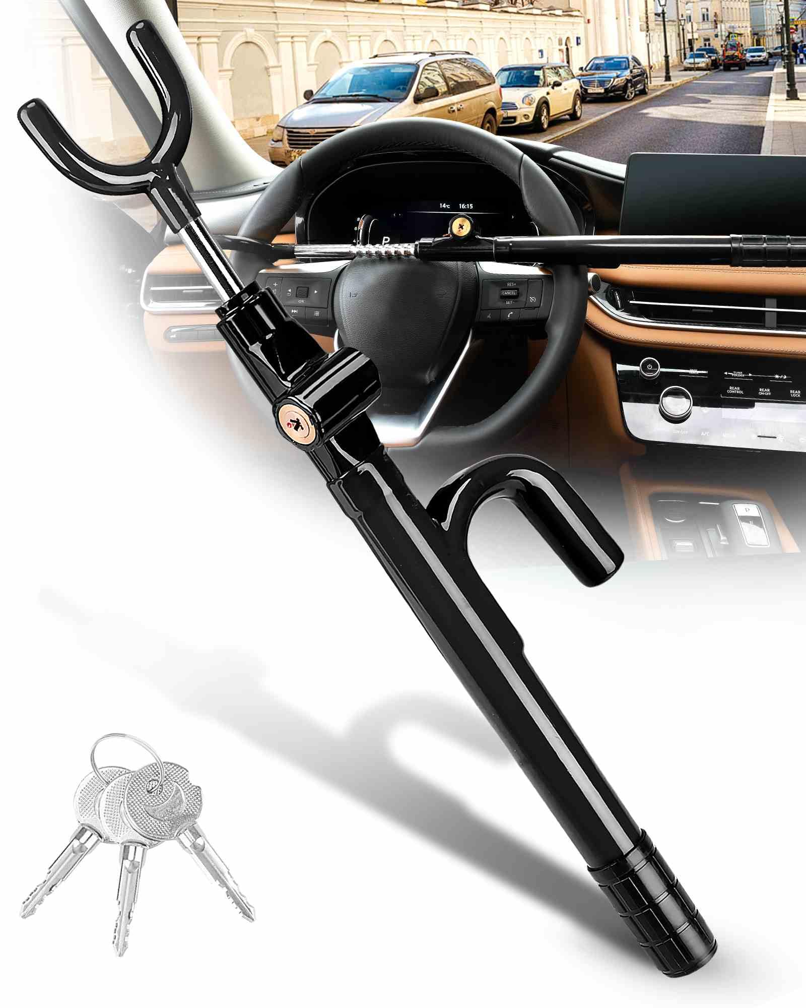 Tevlaphee Steering Wheel Lock