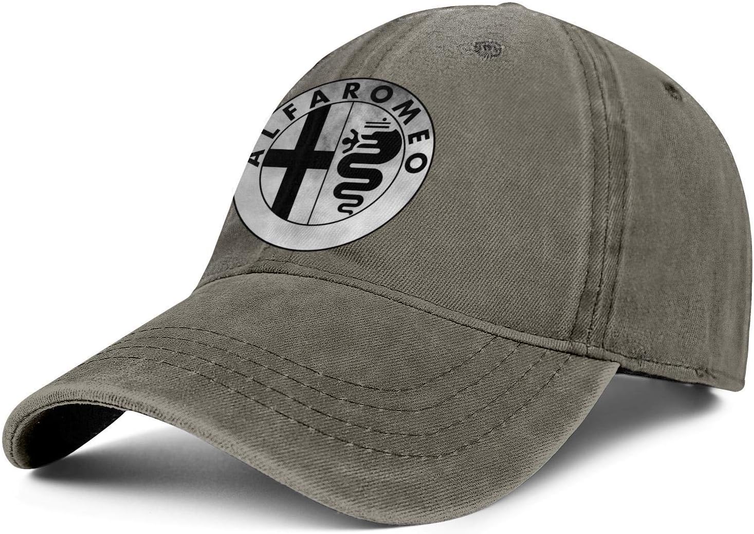 Cappellino Da Baseball Regolabile Per Bambina - Ricamo Alfabeto Vintage In Cotone (Viola) - Foto 10