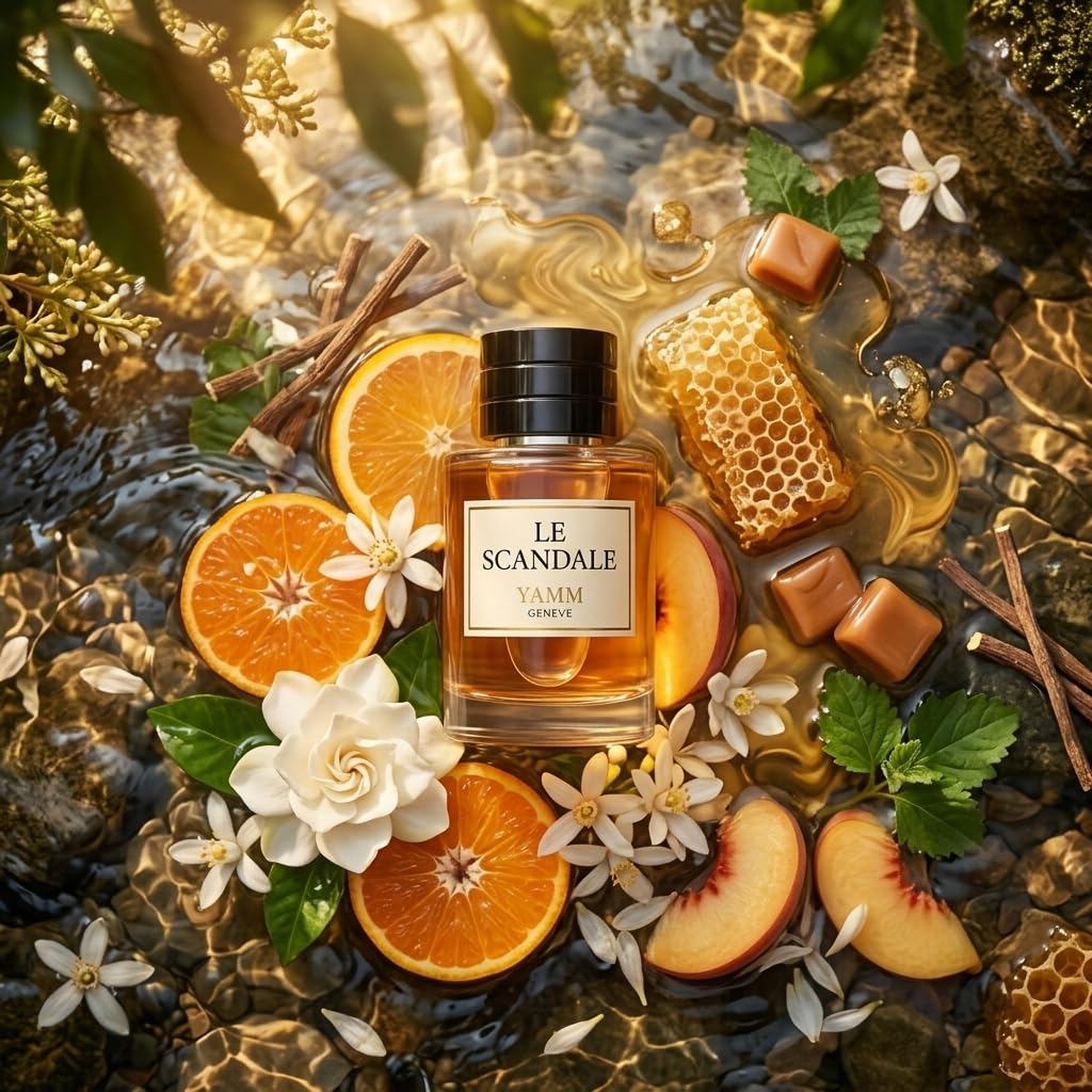 Le Scandale | Extrait de Parfum 50 ml | Parfum Femme | Notes Miel & Fleur d’Oranger | Luxe & Longue Tenue