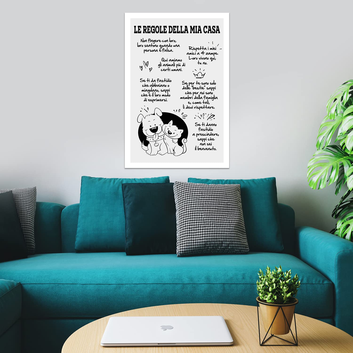 Wall Things Co. - Cartello Rustico, Divertente Da Appendere, image size:1500x1500