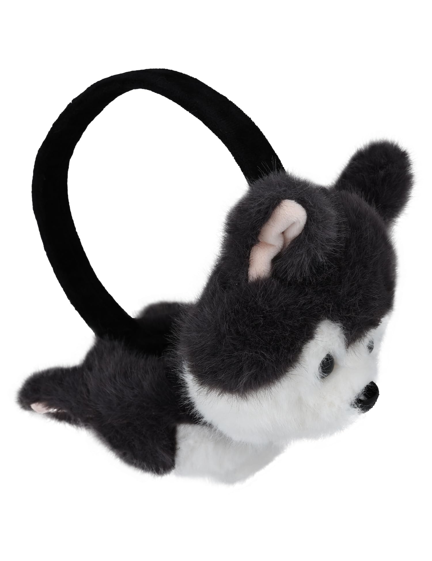 Surblue Winter Animal Ear Muffs for Kids Adult Warm Faux Fur Ear Cover