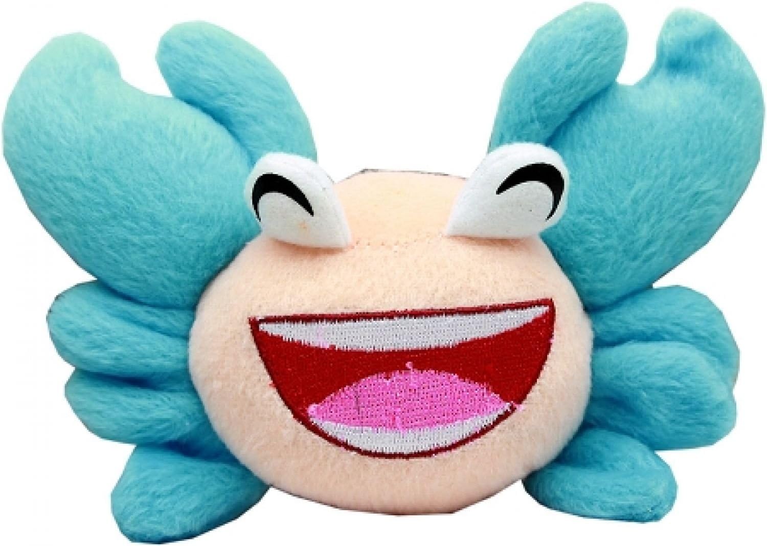Crabby Little Dog Plush Toy Blue Toys & Games