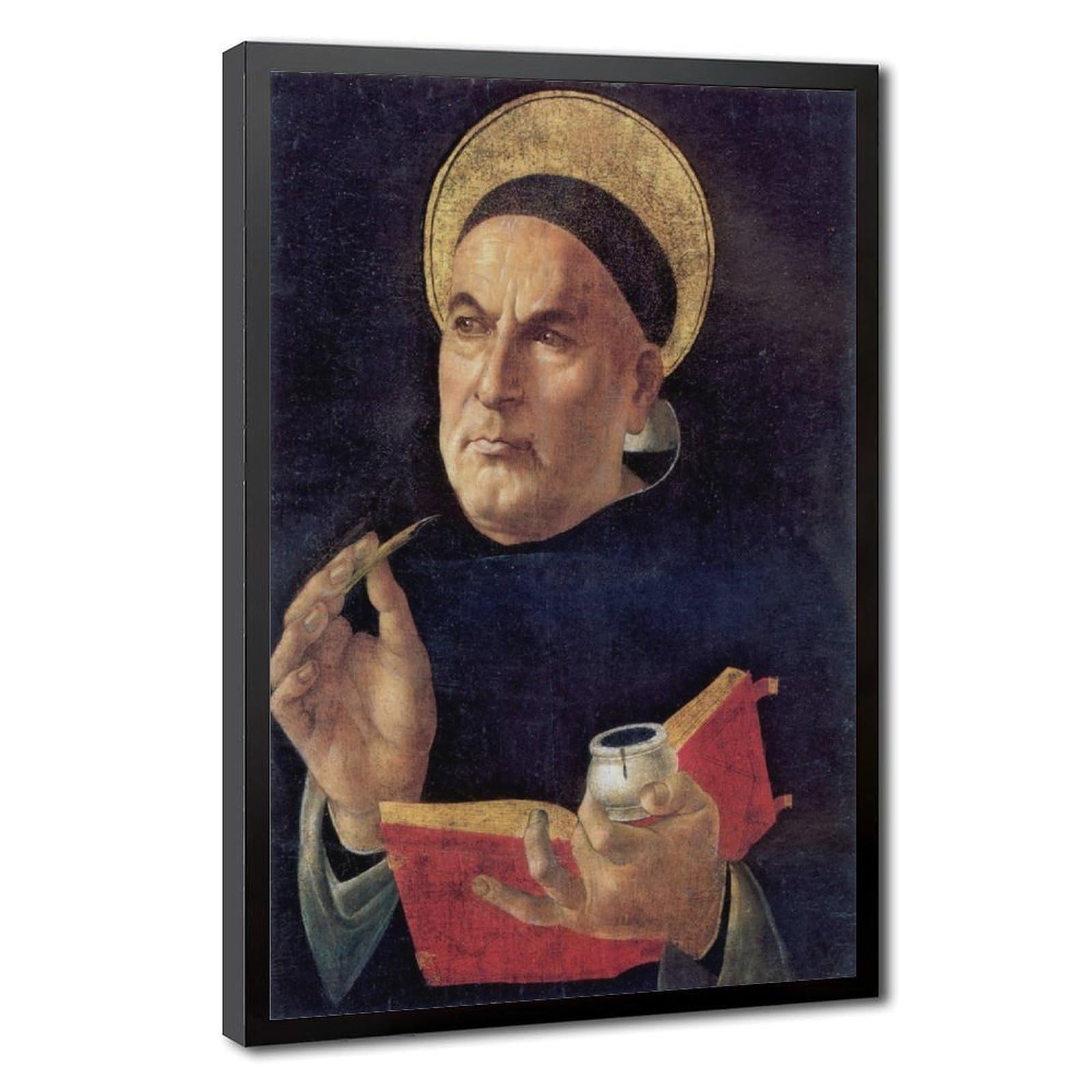 Impression sur toile Saint Thomas d'Aquin décor mural de bureau 51x76 cm - 8