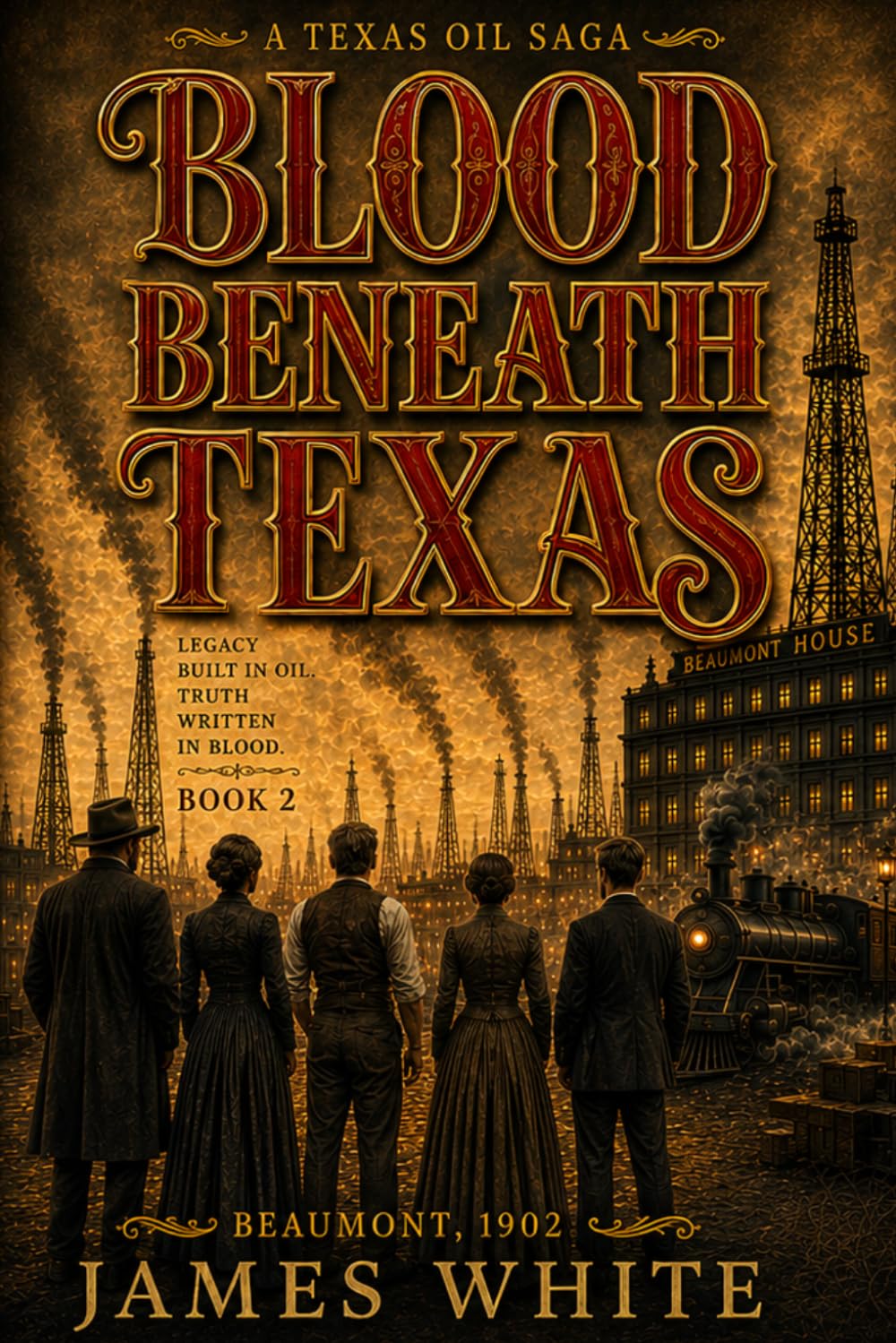 Blood Beneath Texas: Blood Beneath Texas: A Gripping Historical Western Saga of Oil, Family, Corruption, and Buried Truth (The McAllisters - A Texas Oil Saga)