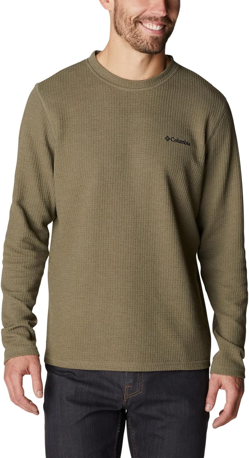 Columbia Men's Pine Peak Ii Waffle Long Sleeve Crew