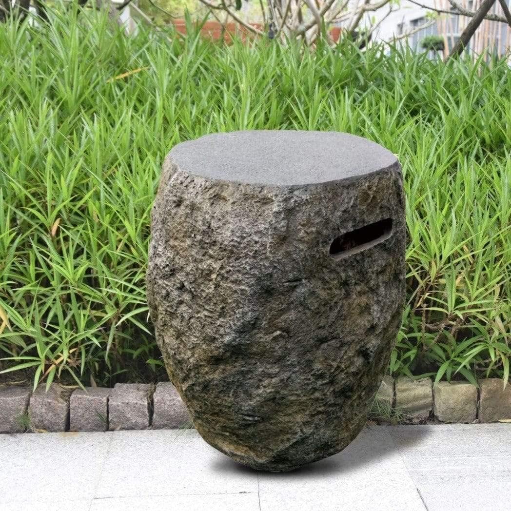 AMS Fireplace Elementi Concrete Propane Tank Cover for The Boulder Fire Table - ONB01-117