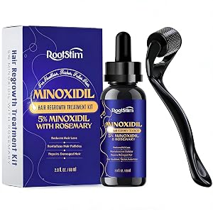 Men Women 5 Minoxidil Hair Growth Solution Extra Strength Serum with Rosemary to Combat Hair Loss - 2