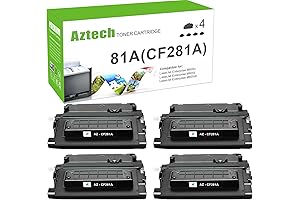 4-Pack Compatible Toner Cartridge Replacement for HP CF281X