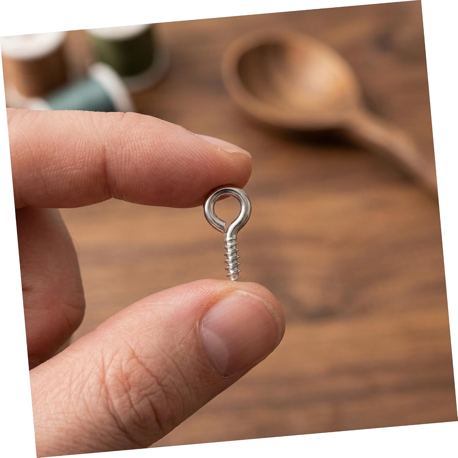 600pcs 10mm Metal Eyelets Screw Hooks for Jewelry Making DIY Crafts, Small Eye Pins Connectors for Earrings and Necklaces, Jewelry Findings Supplies