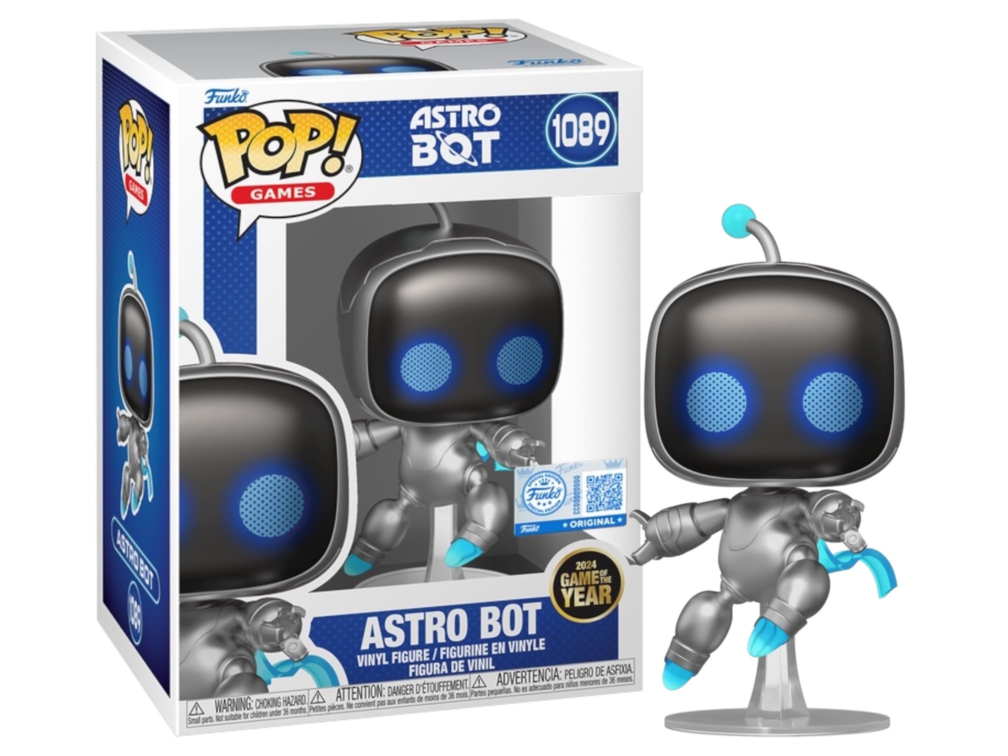 Pop! Astro Bot with Pop! Protector, Collectible Figure | Amazon.com.br