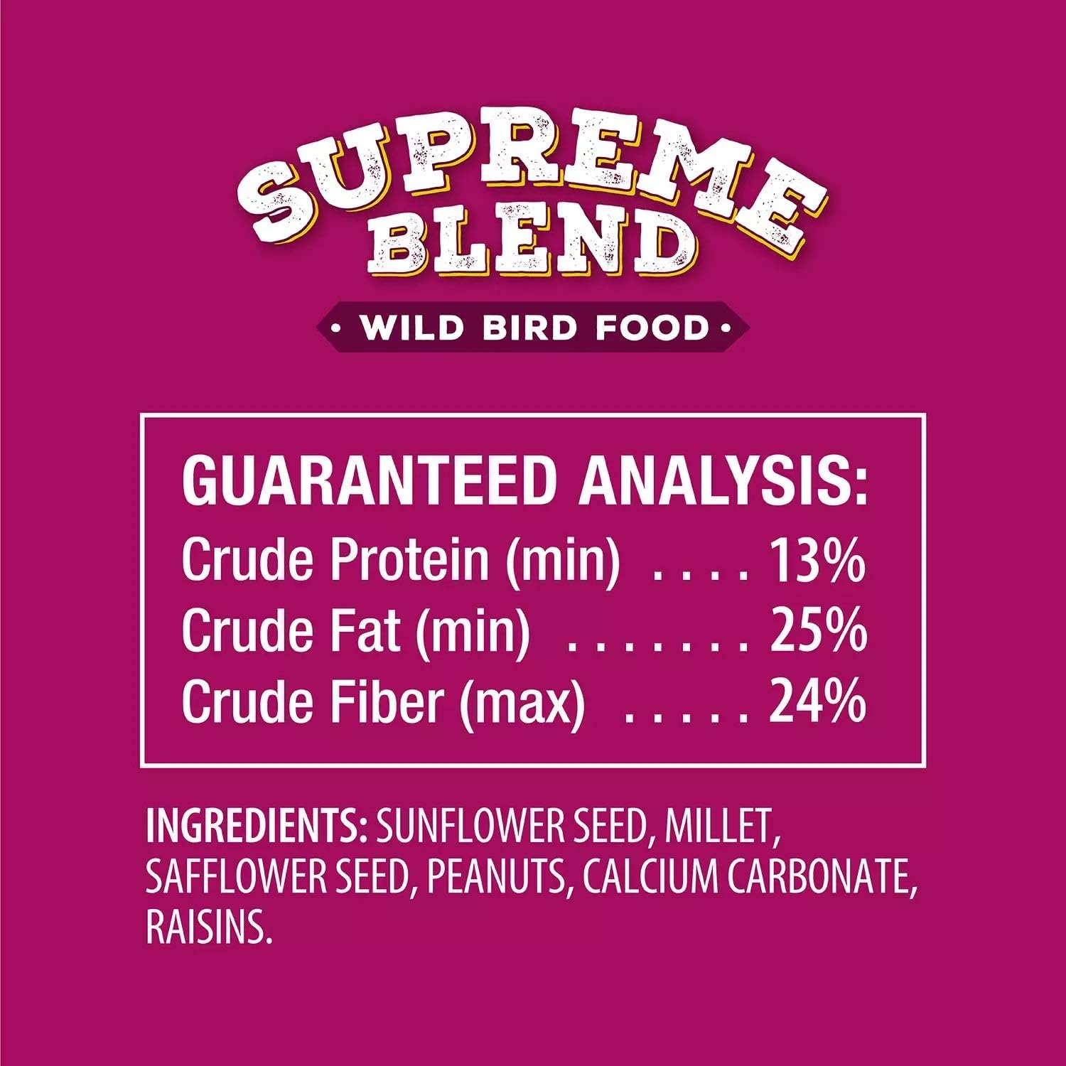 Member's Mark Supreme Blend Wild Bird Food, 40 Pounds