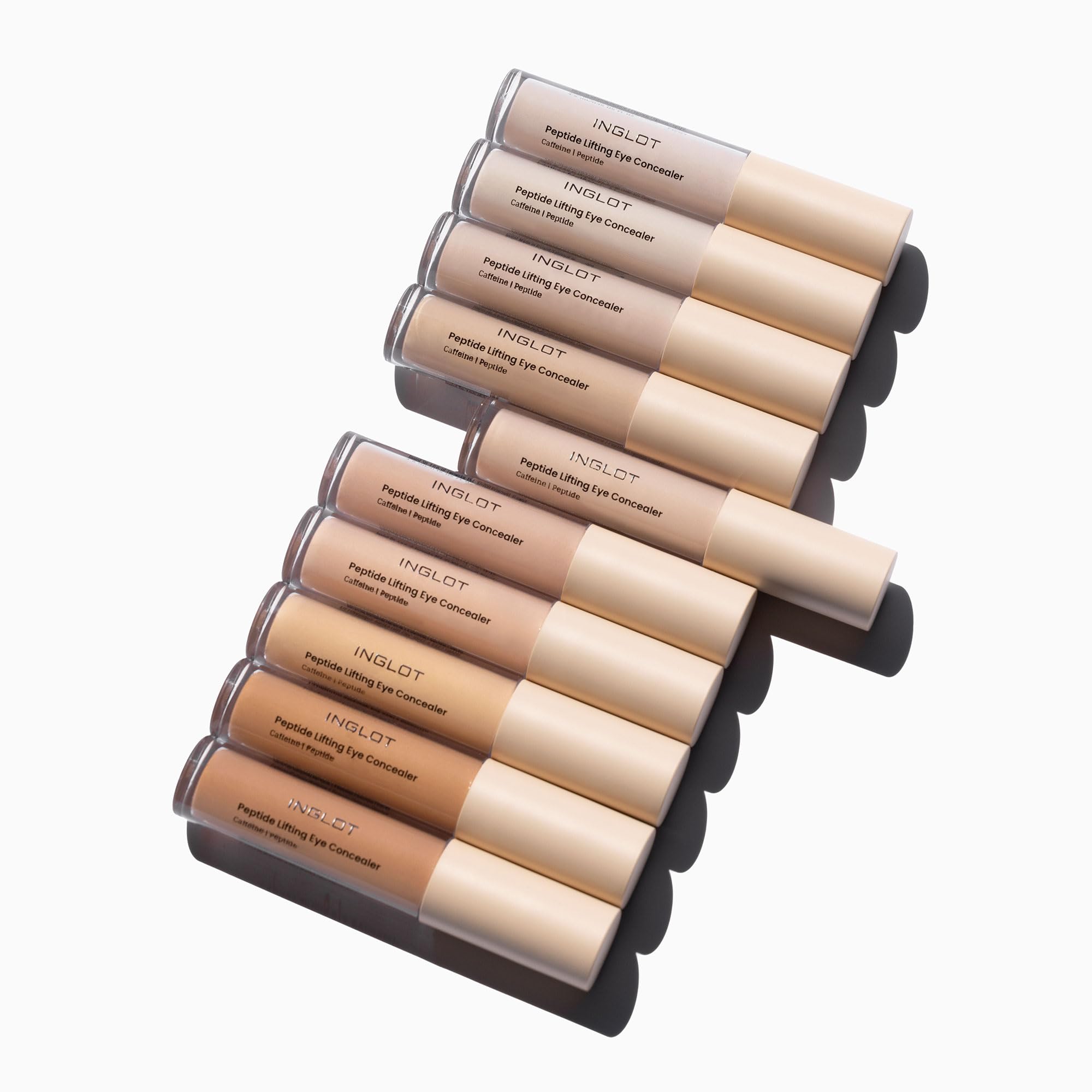 Inglot Correttore Occhi Liftante Avanzato con Peptidi per Anti-Aging | Idratazione e Illuminazione | Riduce Rughe e Linee Sottili | 207