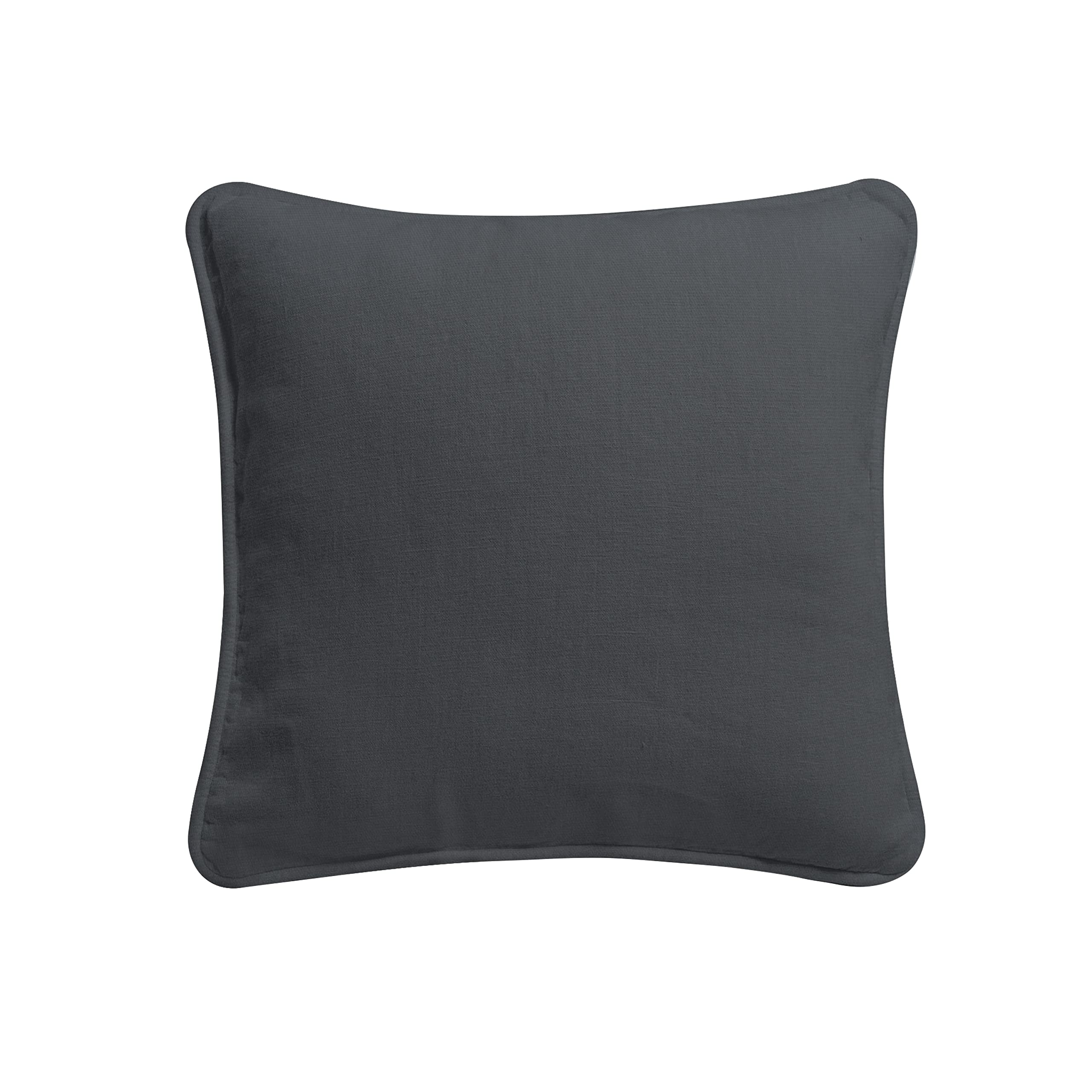 Arlinens Grey Cushion Covers 45X45 Decorative Square Throw Pillow Cover Luxury Pillowcases For Livingroom Sofa Bedroom With Invisible Zipper 18 X18 Inches,