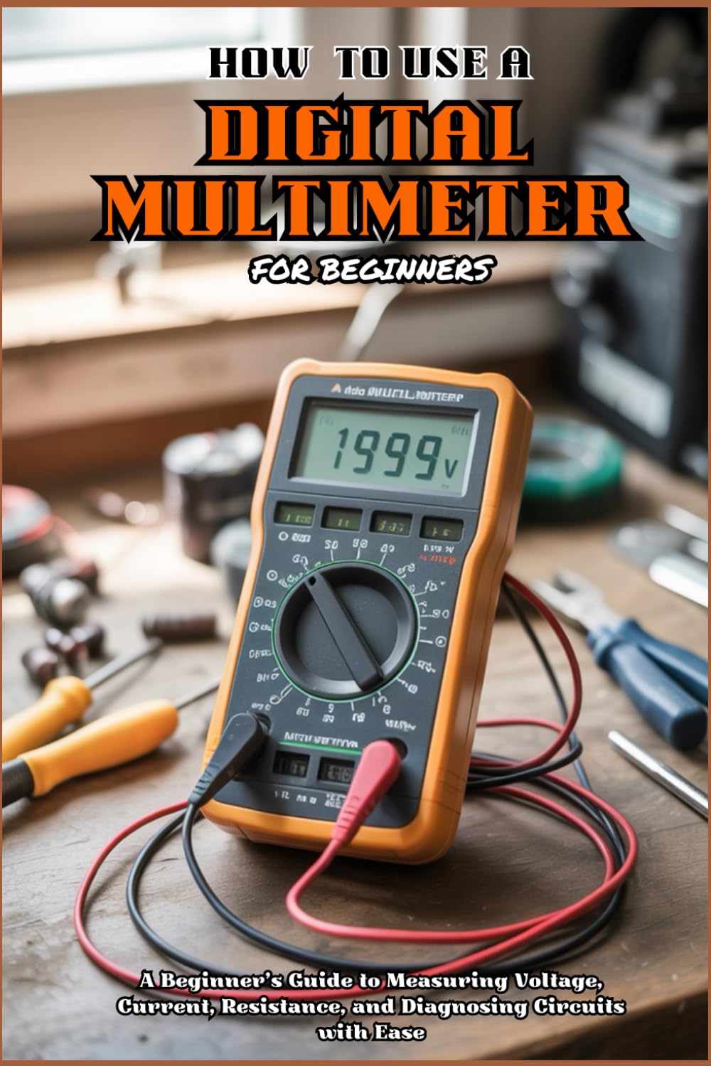 HOW TO USE A DIGITAL MULTIMETER FOR BEGINNERS: A Beginner’s Guide To Measuring Voltage, Current, Resistance, and Diagnosing Circuits with Ease