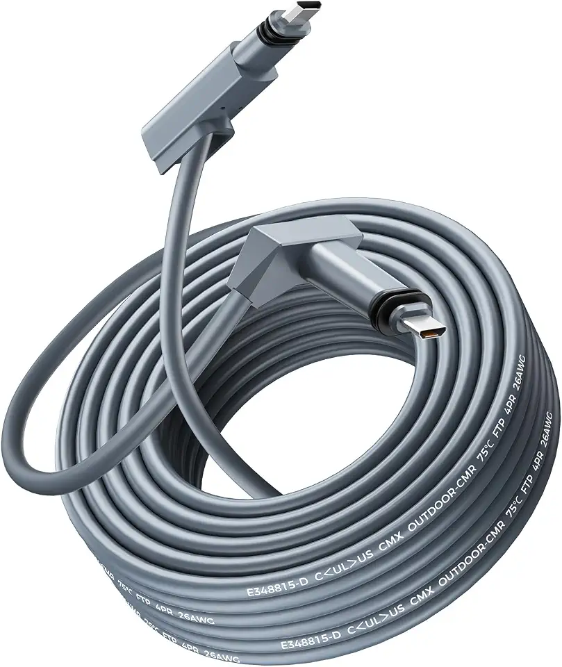 Cabo Starlink Gen 2 de 33 pés, à prova d'água, cabo de substituição para Starlink Gen 2 padrão, cabo Ethernet Starlink rápido e estável V2