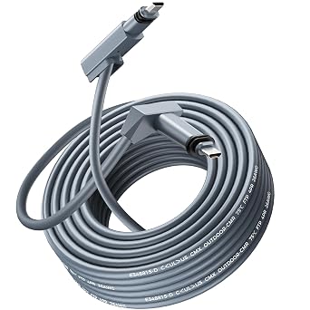 Starlink Gen 2 Cable 150FT, ONLY for Gen 2 Rectangular Dish, Waterproof Replacement Cord for Starlink Gen 2 Standard Actuated Kit, High-Speed PoE Cable, NOT for Gen 3/Mini/Round Dish