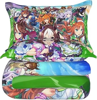 Amazon｜ウマ娘 寝具カバーセット 布団カバーセット 布団カバー シーツ