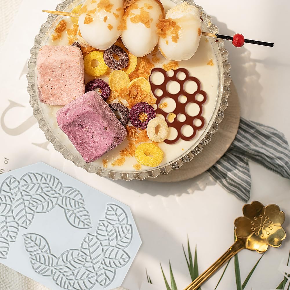 Stampo In Silicone Per Torte A Forma Di Pizzo 3D – Tappetino Per Decorazioni Fondente, Cioccolato E Pasticceria