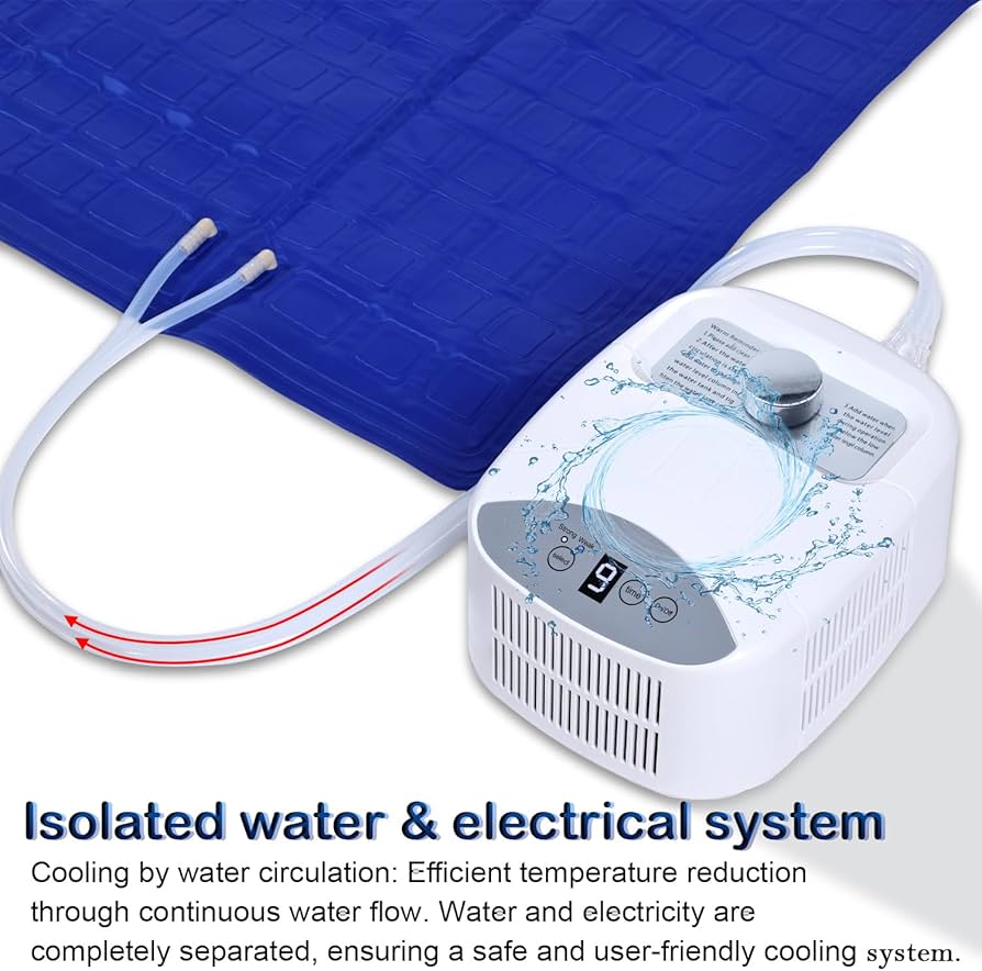 新品未使用★冷却マットレス Water cooling mattresspad Amazon.com: Water Cooling Mattress Pad, Bed Cooling System