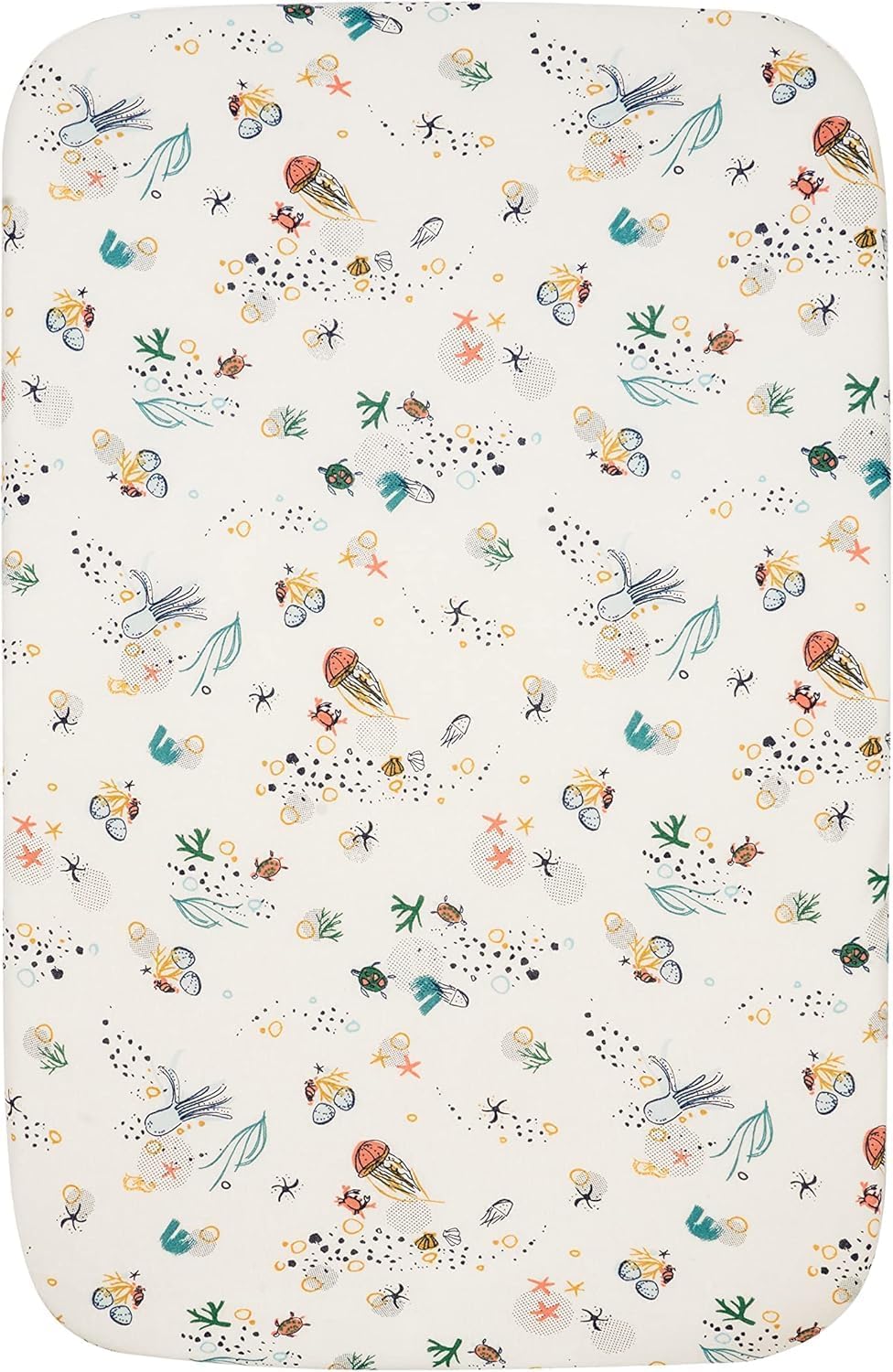 Tutti Bambini Bedside Crib Starter Pack | 2 Crib Fitted Sheets with an Interlock Coverlet | Our Planet