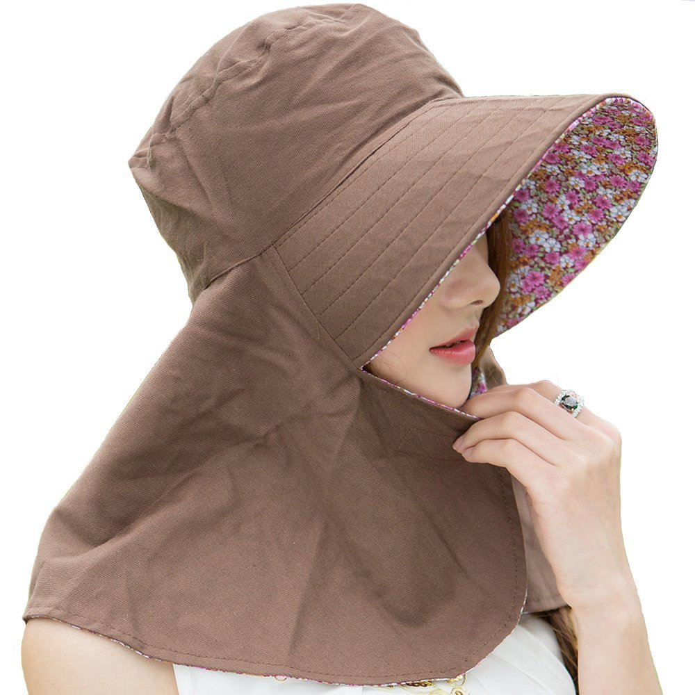 COCONUTS Sun Hat Reversible 100% Cotton Fabric