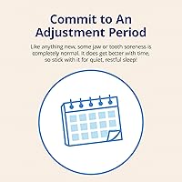 Vista 8 de ZQuiet, boquilla antirronquidos, tamaño cómodo #2, recarga única, azul, fabricada en EE. UU., sin BPA, material de grado médico