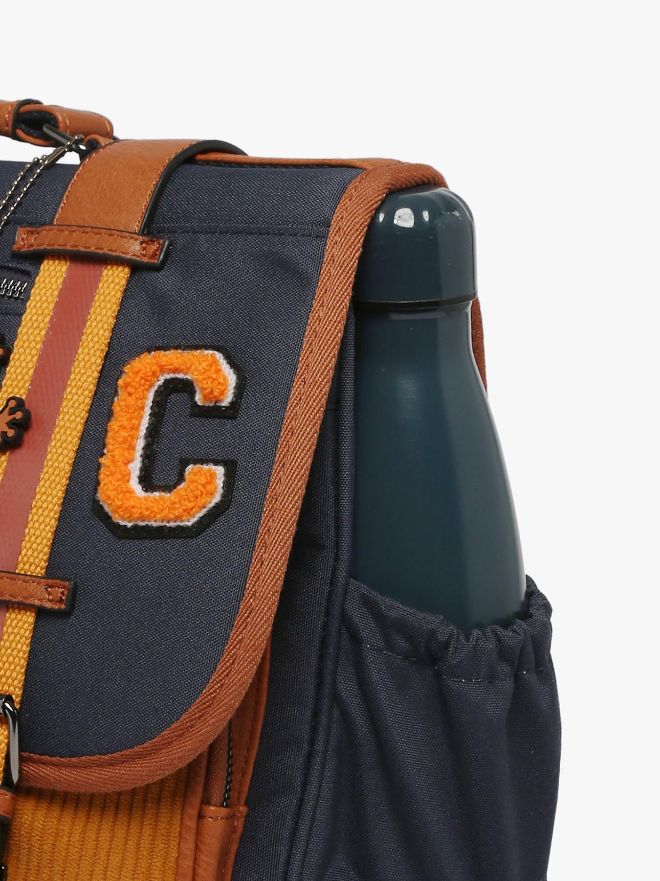 Cameleon Cartable scolaire maternelle et CP Bleu 35cm Vintage Urban avec 2 compartiments - Idéal pour l'école primaire et la rentrée scolaire pour fille et garçon