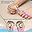 SUNFATT Foam Toe Separators,Toe Spacers for Women,Pedicure Toe Separators for Separating Toenails or Nails,Easy Finger and Toenail Polish Grooming,Soft Foams Pedicure Tools.12pcs