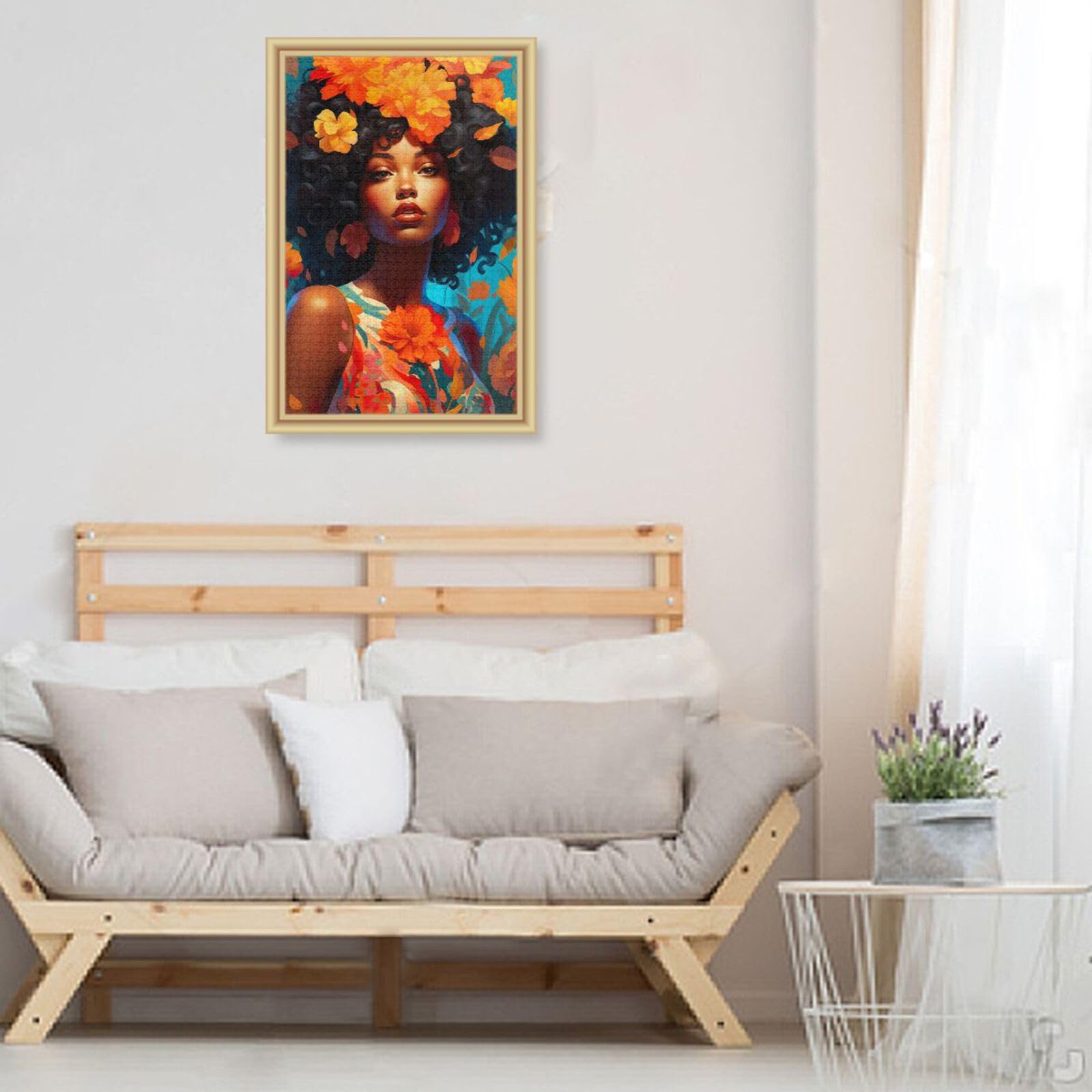 500 Piece Jigsaw Puzzle For Adults - African American Black Women Art, Family Game, Gift - View #2