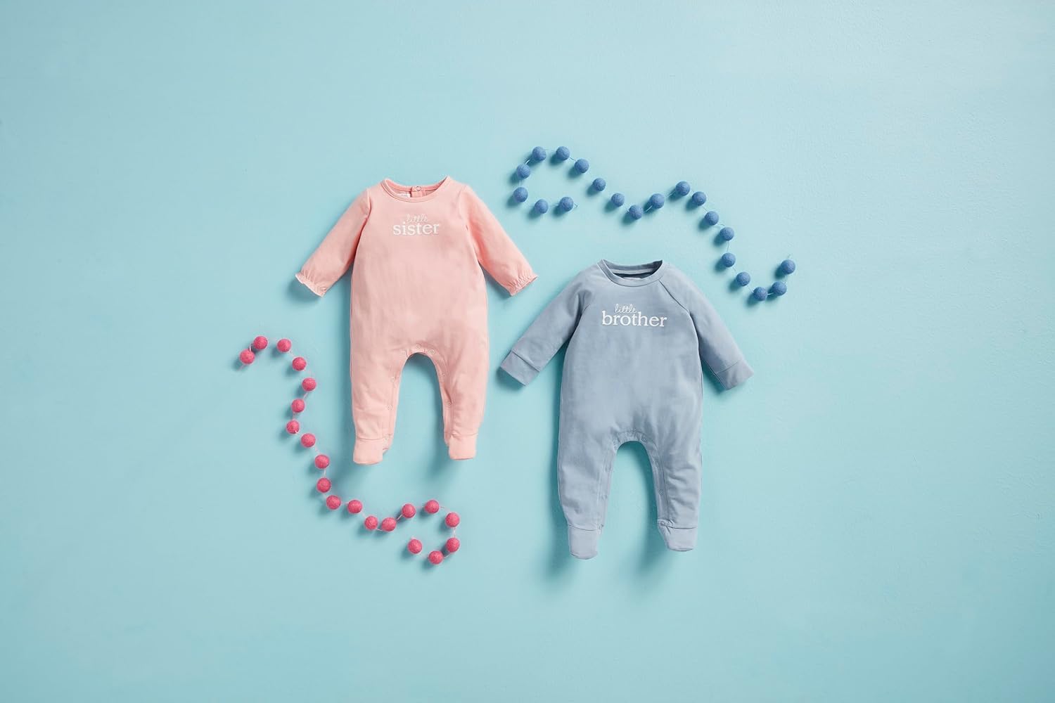 Mud Pie baby-girls Mud Pie Baby Sister Sleeper - Image 2