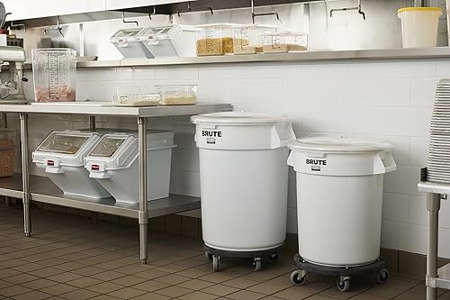 Miniatura 10 de Rubbermaid Commercial Products Plastic Space Saving Square Food Storage Container For Kitchen/Sous Vide/Food Prep, 6 Quart, Clear (Fg630600Clr)