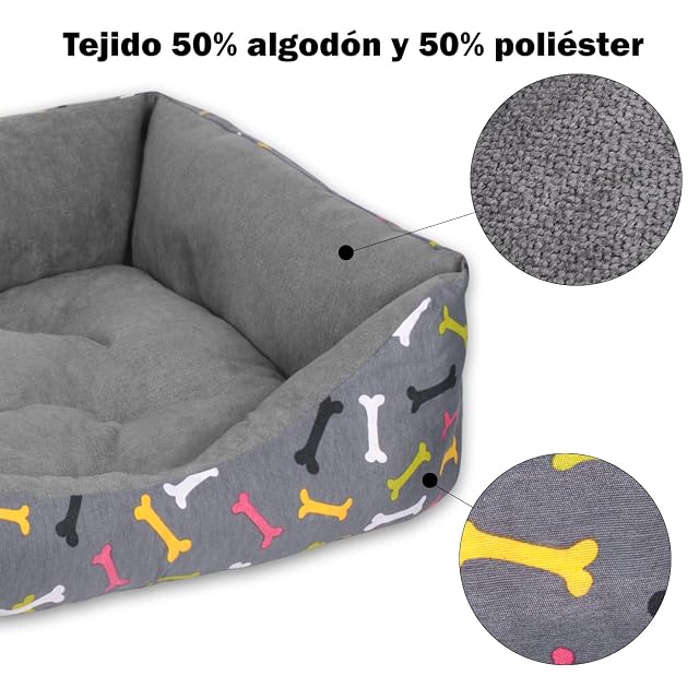 Foto 5 de 7 de MERCURY TEXTIL- Sofá, Cesta,Cama Comoda para Perros,Gatos y Mascotas