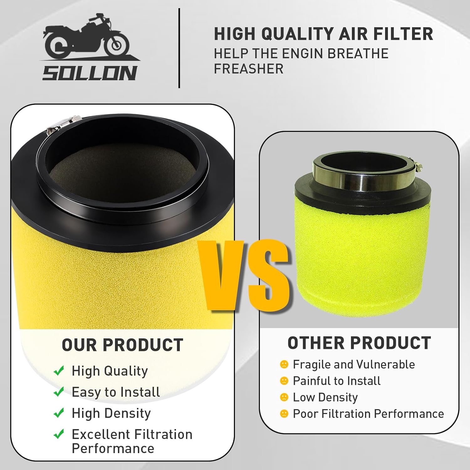 Engine Air Filter - 2009 Honda TRX500FM FourTrax Foreman 4x4 | O'Reilly Auto Parts - Foto 5