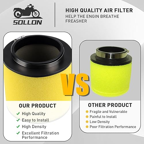 Miniatura 4 de 17254-HPO-A00 Filtro de aire para Honda pioneer 700 Foreman 500 Rincon 680 4x4 Big Red 700 MUV700 TRX680FA TRX680FGA TRX500FM TRX500FE SXS700M2